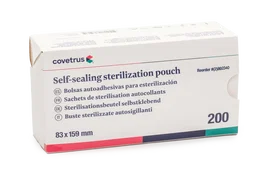 Covetrus Sachets de Stérilisation Autocollants 83 x 159 mm, 200 unités